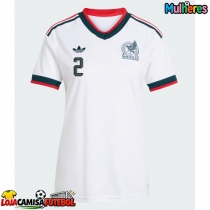 Camisa de Futebol México Jorge Sanchez #2 Equipamento Secundário Mulheres Mundo 2026 Manga Curta